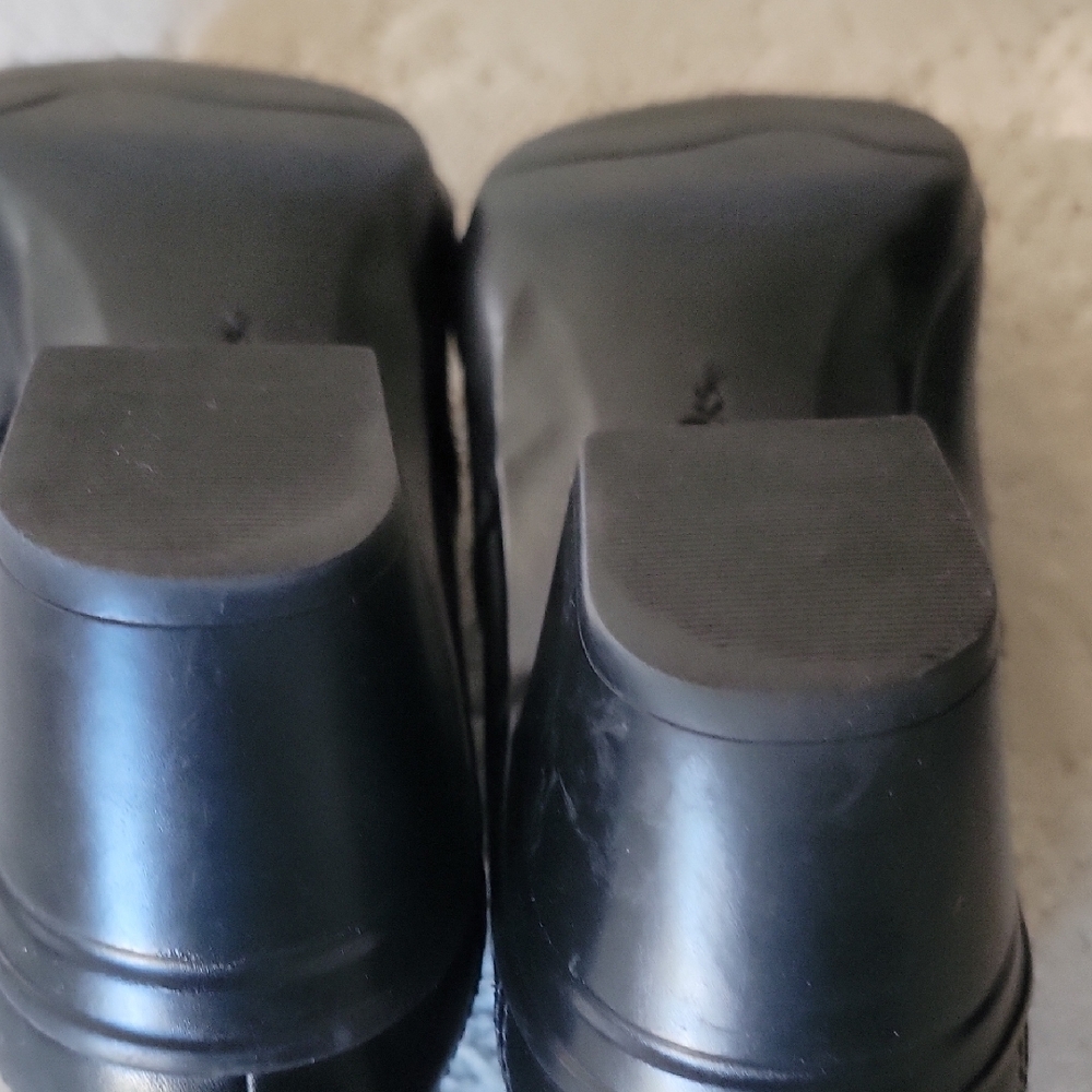 Women's Black Ankle Boots - Picture 5 of 7